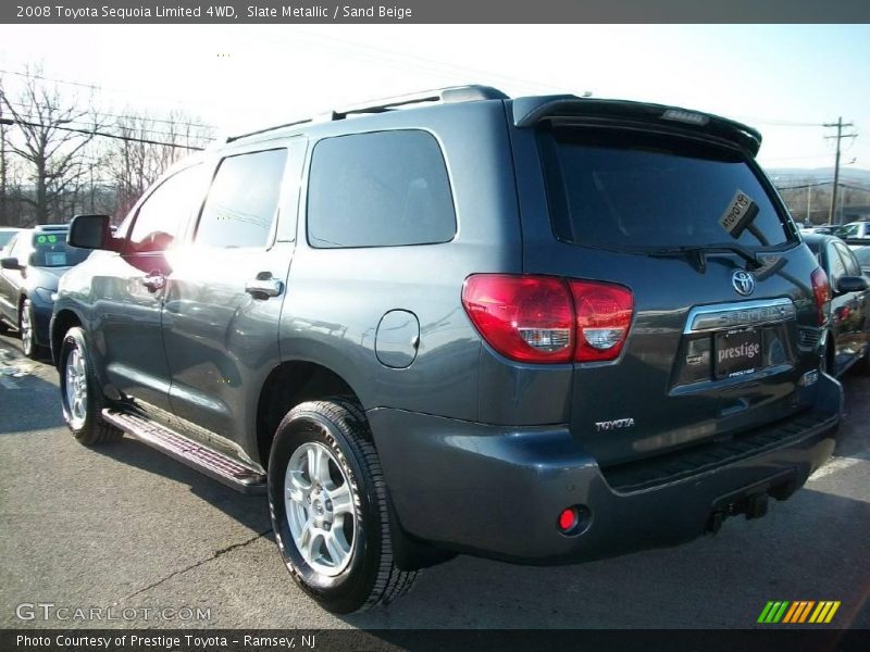 Slate Metallic / Sand Beige 2008 Toyota Sequoia Limited 4WD