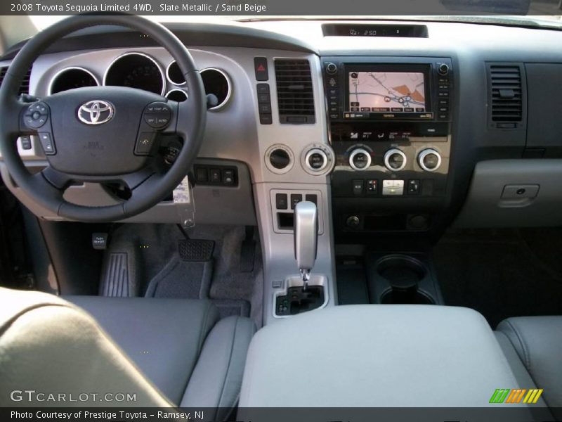 Slate Metallic / Sand Beige 2008 Toyota Sequoia Limited 4WD