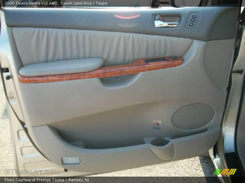 Desert Sand Mica / Taupe 2006 Toyota Sienna XLE AWD