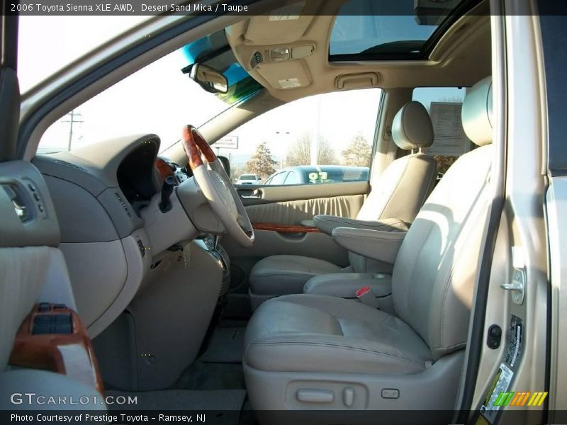 Desert Sand Mica / Taupe 2006 Toyota Sienna XLE AWD