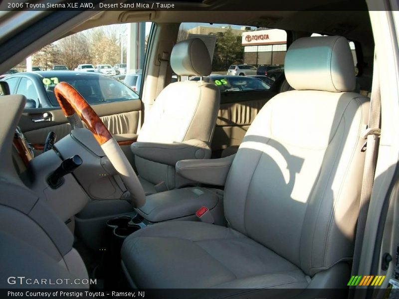Desert Sand Mica / Taupe 2006 Toyota Sienna XLE AWD