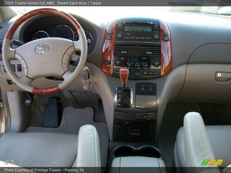 Desert Sand Mica / Taupe 2006 Toyota Sienna XLE AWD