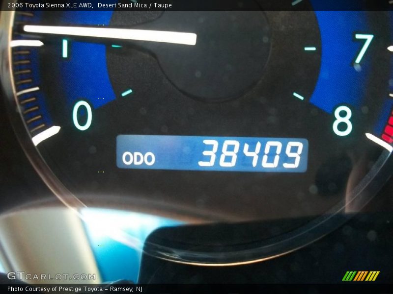 Desert Sand Mica / Taupe 2006 Toyota Sienna XLE AWD
