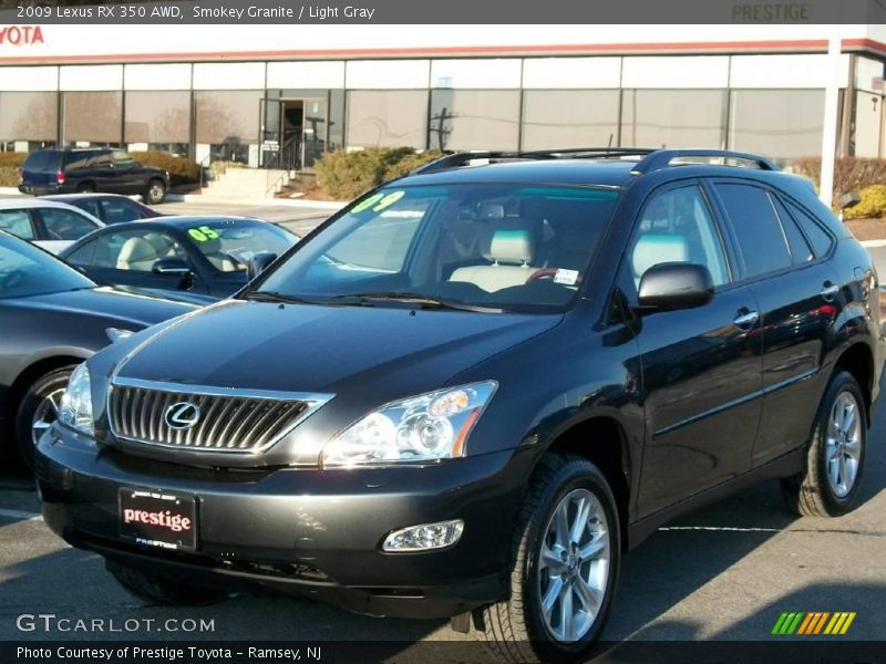 Smokey Granite / Light Gray 2009 Lexus RX 350 AWD