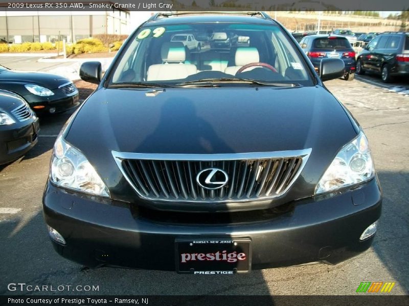 Smokey Granite / Light Gray 2009 Lexus RX 350 AWD