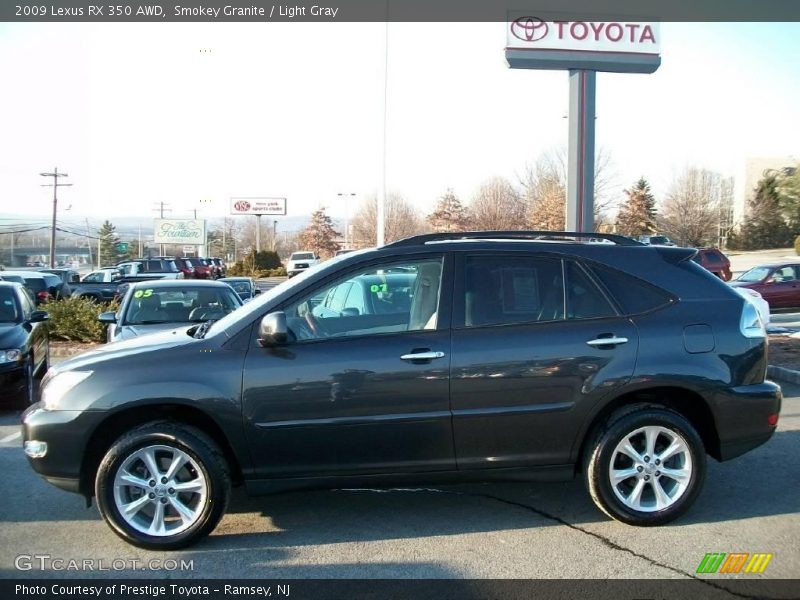 Smokey Granite / Light Gray 2009 Lexus RX 350 AWD