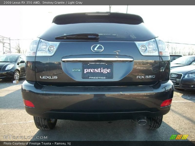 Smokey Granite / Light Gray 2009 Lexus RX 350 AWD
