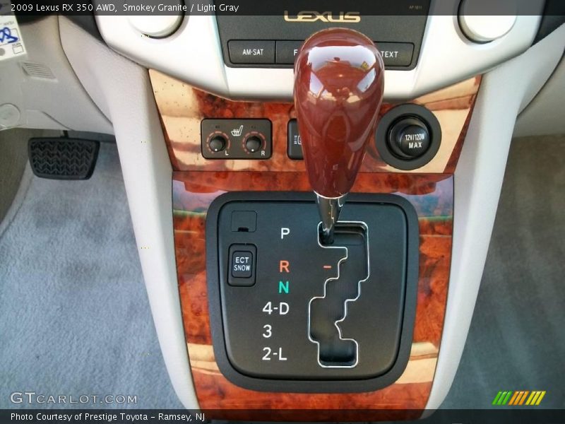 Smokey Granite / Light Gray 2009 Lexus RX 350 AWD