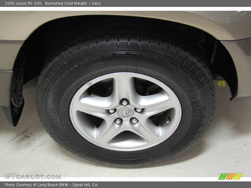Burnished Gold Metallic / Ivory 2000 Lexus RX 300