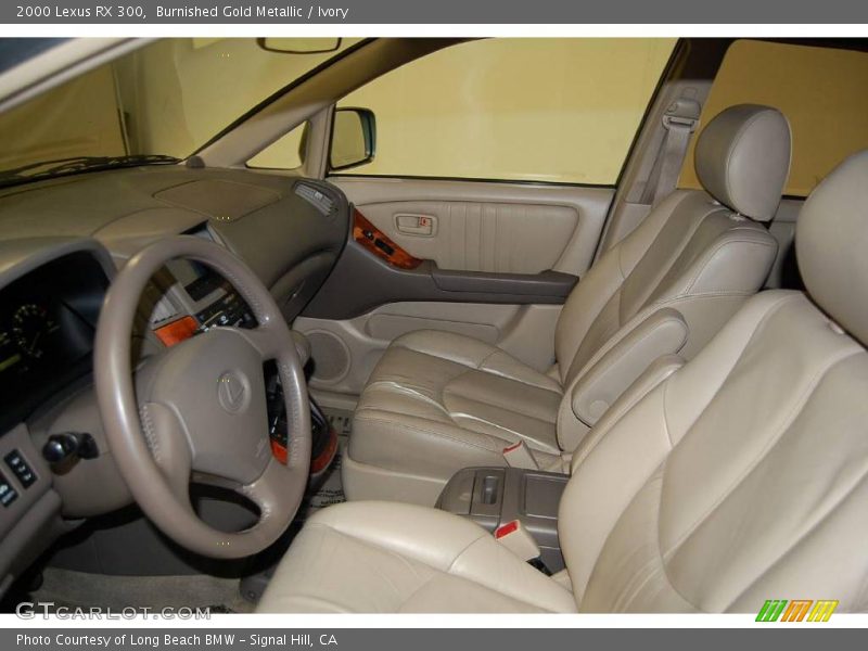 Burnished Gold Metallic / Ivory 2000 Lexus RX 300
