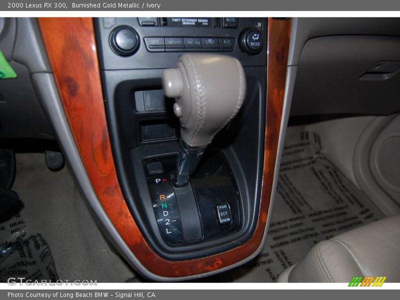 Burnished Gold Metallic / Ivory 2000 Lexus RX 300