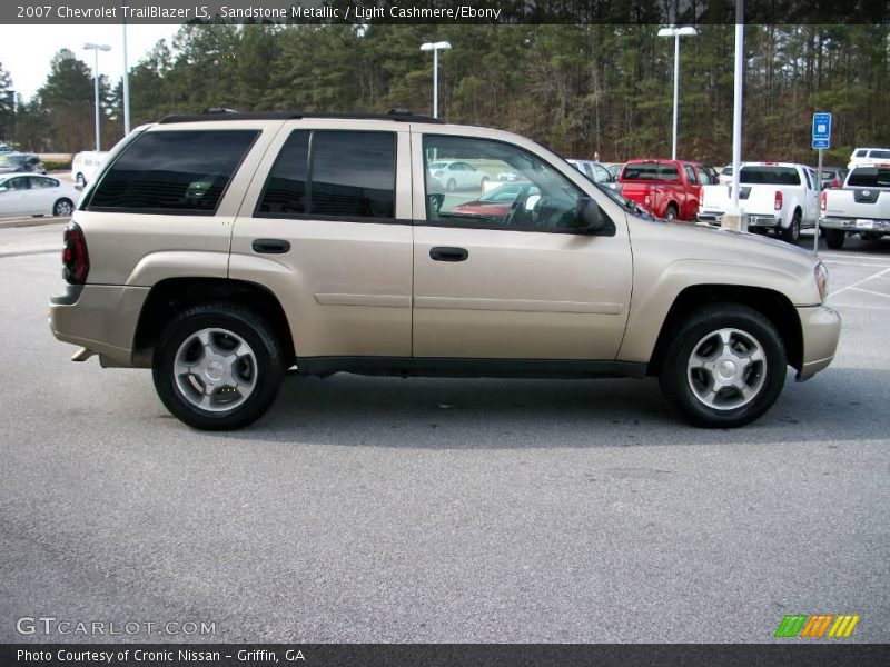 Sandstone Metallic / Light Cashmere/Ebony 2007 Chevrolet TrailBlazer LS