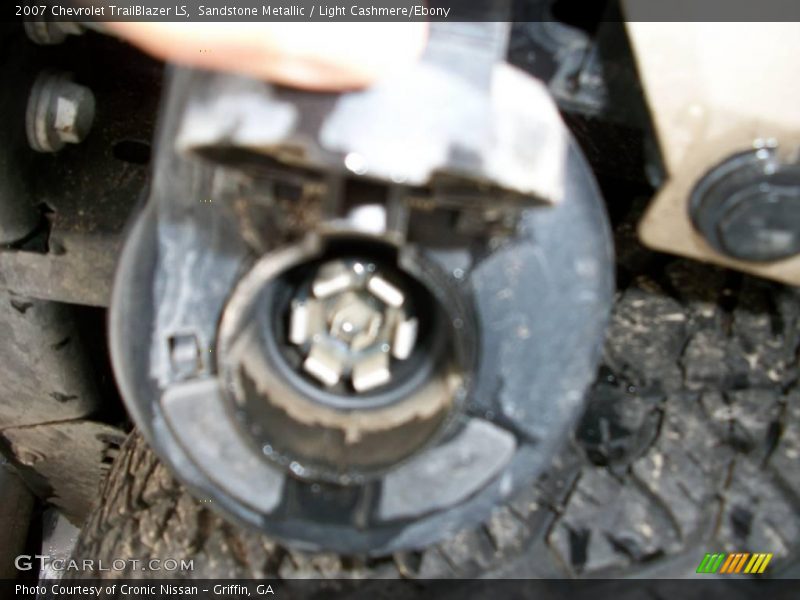 Sandstone Metallic / Light Cashmere/Ebony 2007 Chevrolet TrailBlazer LS