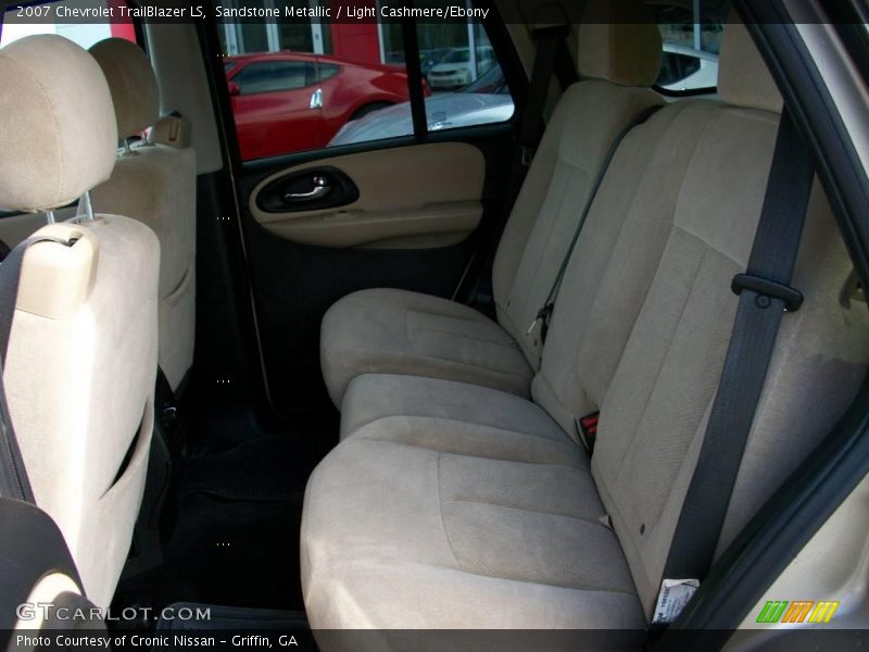 Sandstone Metallic / Light Cashmere/Ebony 2007 Chevrolet TrailBlazer LS