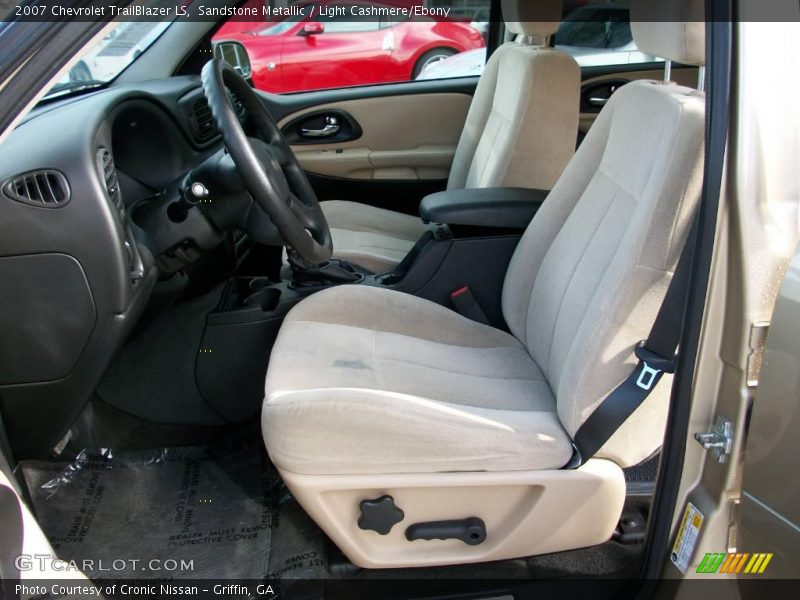 Sandstone Metallic / Light Cashmere/Ebony 2007 Chevrolet TrailBlazer LS