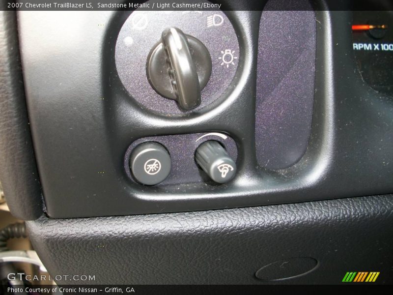 Sandstone Metallic / Light Cashmere/Ebony 2007 Chevrolet TrailBlazer LS