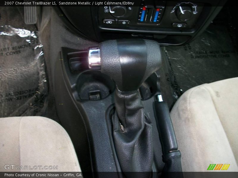 Sandstone Metallic / Light Cashmere/Ebony 2007 Chevrolet TrailBlazer LS