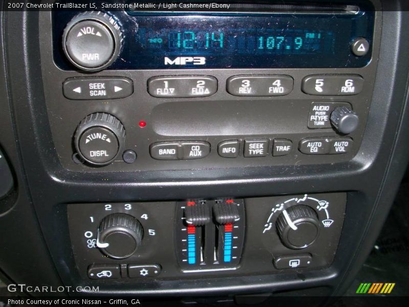 Sandstone Metallic / Light Cashmere/Ebony 2007 Chevrolet TrailBlazer LS