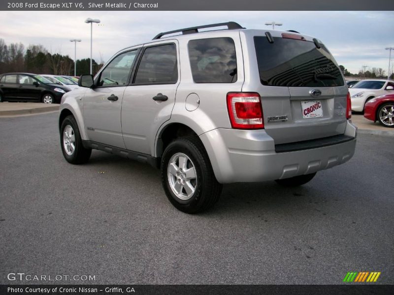 Silver Metallic / Charcoal 2008 Ford Escape XLT V6