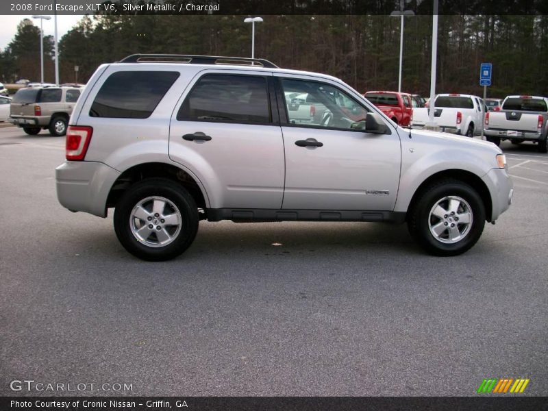 Silver Metallic / Charcoal 2008 Ford Escape XLT V6