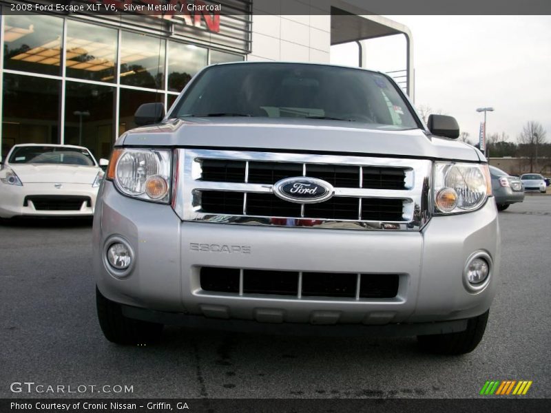 Silver Metallic / Charcoal 2008 Ford Escape XLT V6