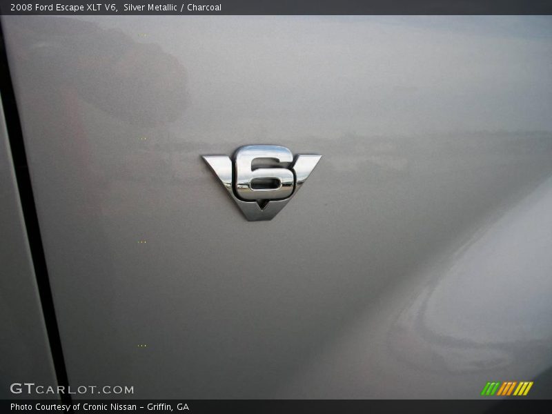 Silver Metallic / Charcoal 2008 Ford Escape XLT V6