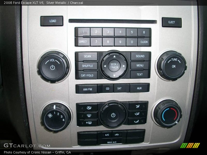 Silver Metallic / Charcoal 2008 Ford Escape XLT V6