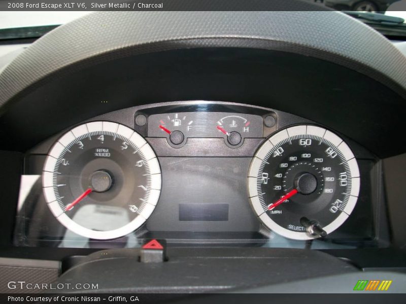 Silver Metallic / Charcoal 2008 Ford Escape XLT V6