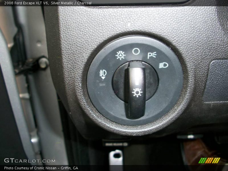 Silver Metallic / Charcoal 2008 Ford Escape XLT V6