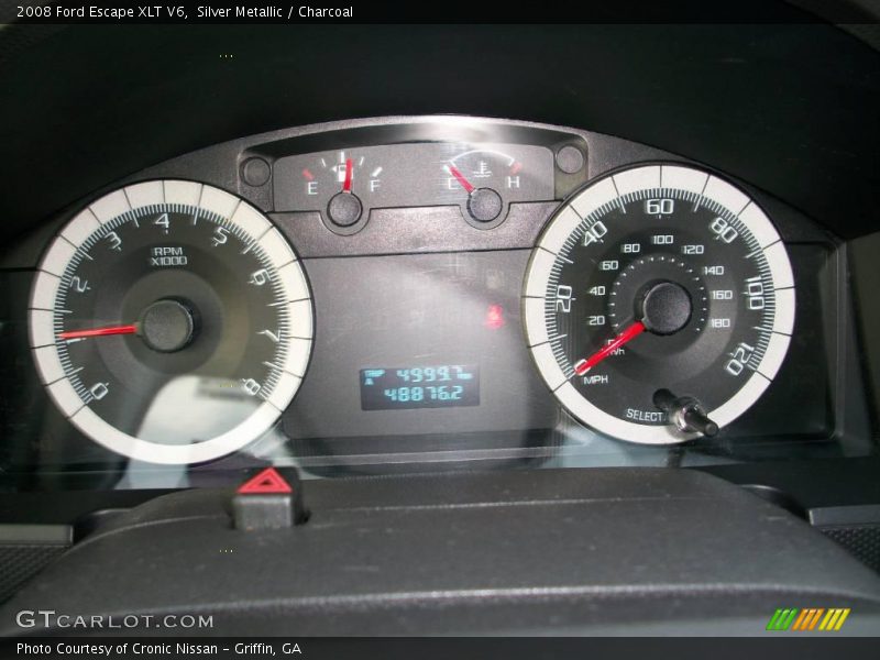 Silver Metallic / Charcoal 2008 Ford Escape XLT V6