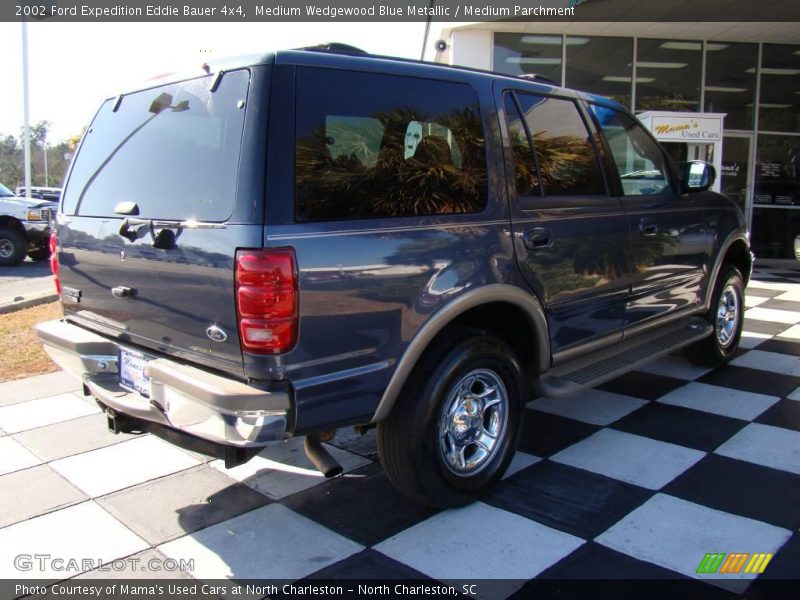 Medium Wedgewood Blue Metallic / Medium Parchment 2002 Ford Expedition Eddie Bauer 4x4