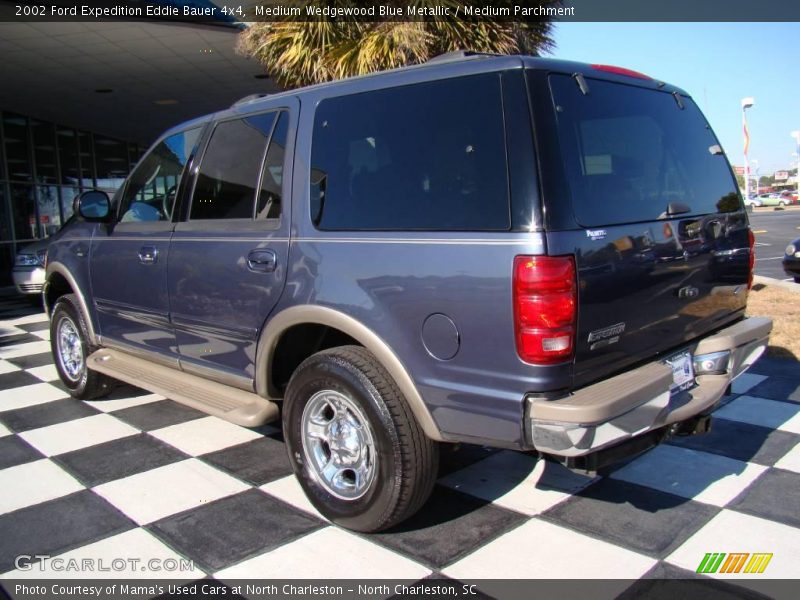 Medium Wedgewood Blue Metallic / Medium Parchment 2002 Ford Expedition Eddie Bauer 4x4