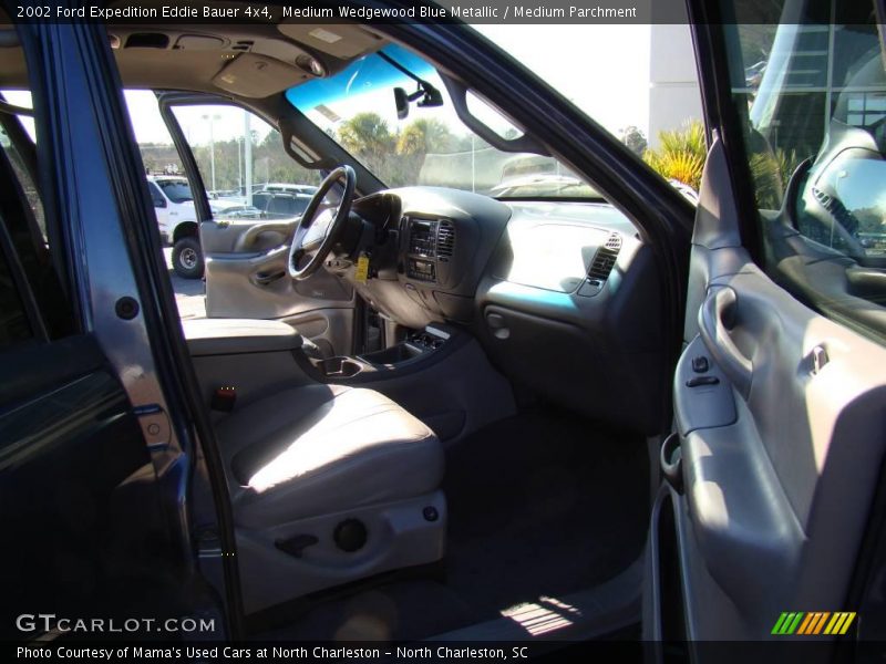 Medium Wedgewood Blue Metallic / Medium Parchment 2002 Ford Expedition Eddie Bauer 4x4