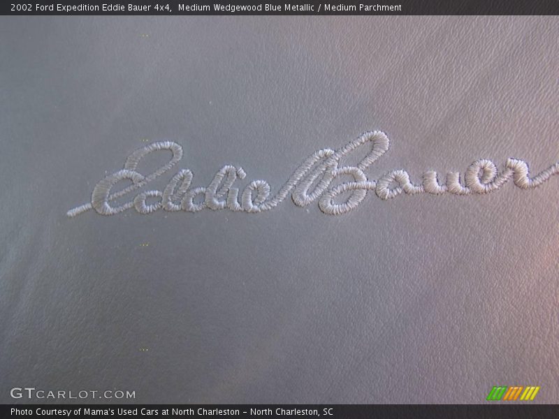 Medium Wedgewood Blue Metallic / Medium Parchment 2002 Ford Expedition Eddie Bauer 4x4