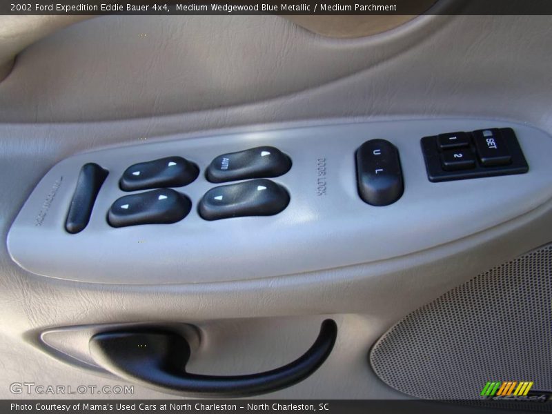 Medium Wedgewood Blue Metallic / Medium Parchment 2002 Ford Expedition Eddie Bauer 4x4