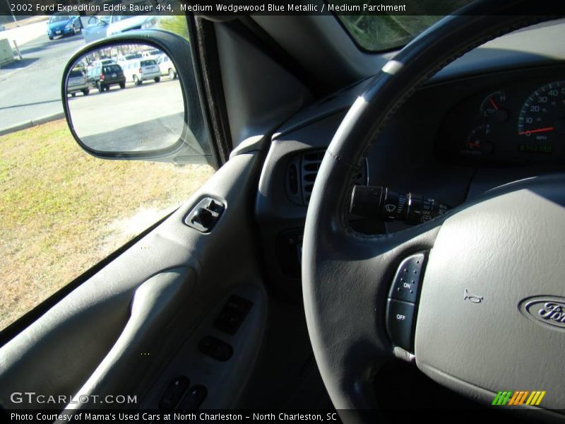 Medium Wedgewood Blue Metallic / Medium Parchment 2002 Ford Expedition Eddie Bauer 4x4