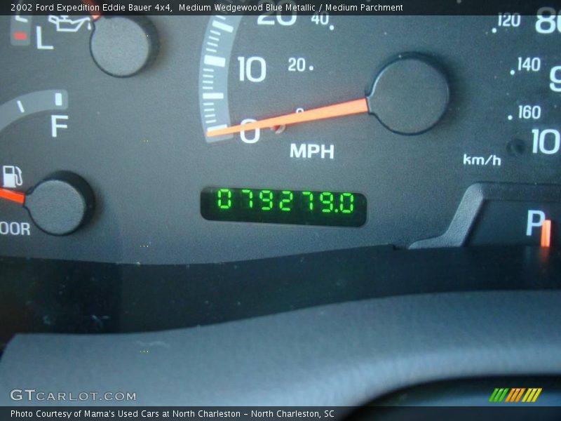 Medium Wedgewood Blue Metallic / Medium Parchment 2002 Ford Expedition Eddie Bauer 4x4