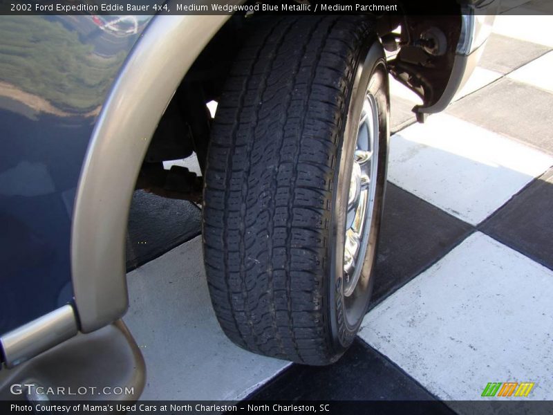 Medium Wedgewood Blue Metallic / Medium Parchment 2002 Ford Expedition Eddie Bauer 4x4