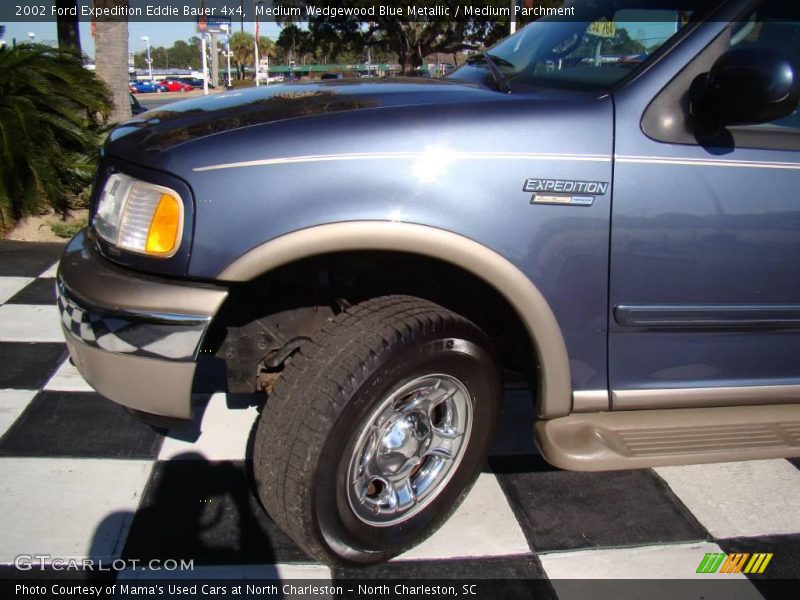 Medium Wedgewood Blue Metallic / Medium Parchment 2002 Ford Expedition Eddie Bauer 4x4