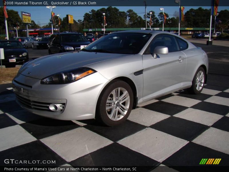 Quicksilver / GS Black Cloth 2008 Hyundai Tiburon GS