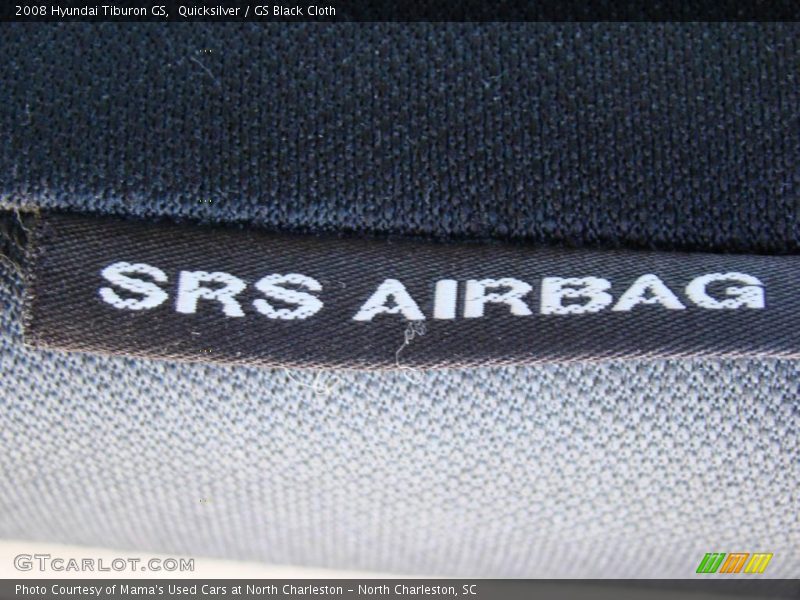Quicksilver / GS Black Cloth 2008 Hyundai Tiburon GS
