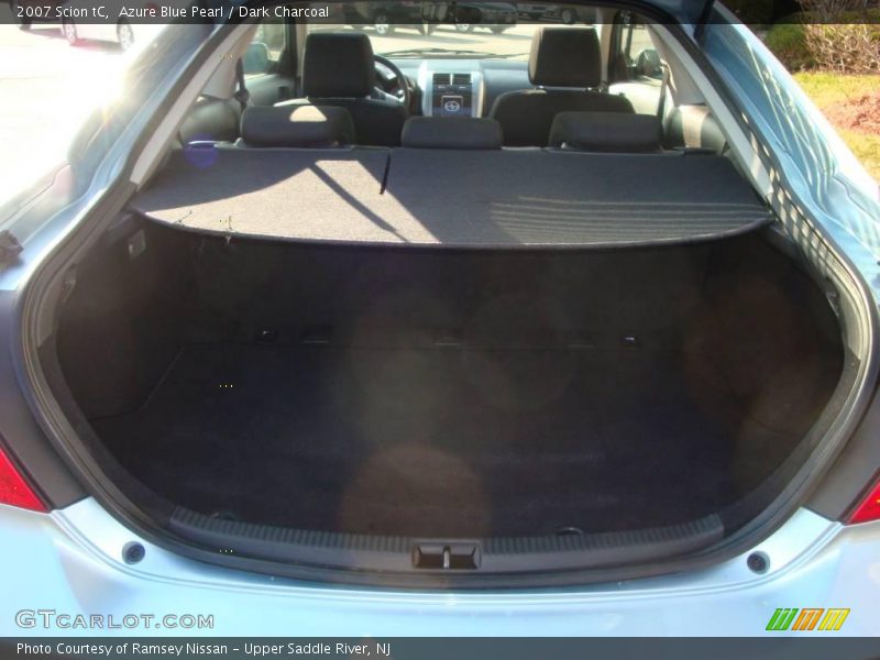 Azure Blue Pearl / Dark Charcoal 2007 Scion tC