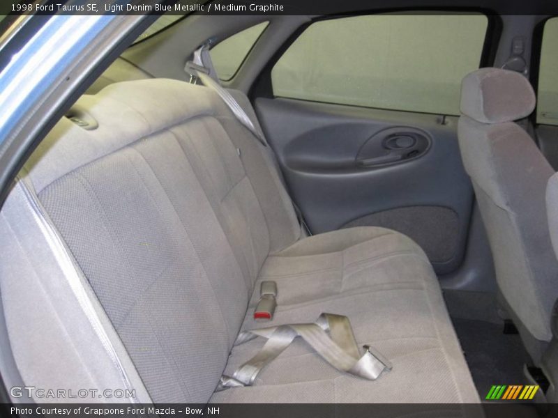 Light Denim Blue Metallic / Medium Graphite 1998 Ford Taurus SE