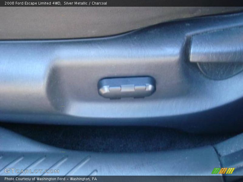Silver Metallic / Charcoal 2008 Ford Escape Limited 4WD