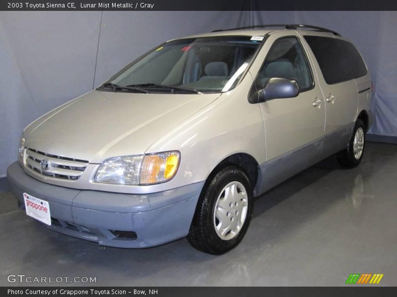 Lunar Mist Metallic / Gray 2003 Toyota Sienna CE