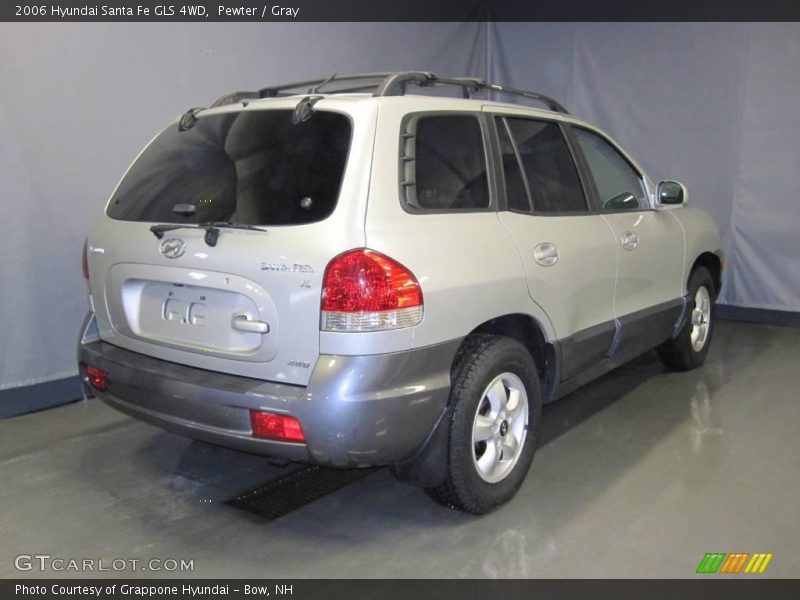Pewter / Gray 2006 Hyundai Santa Fe GLS 4WD