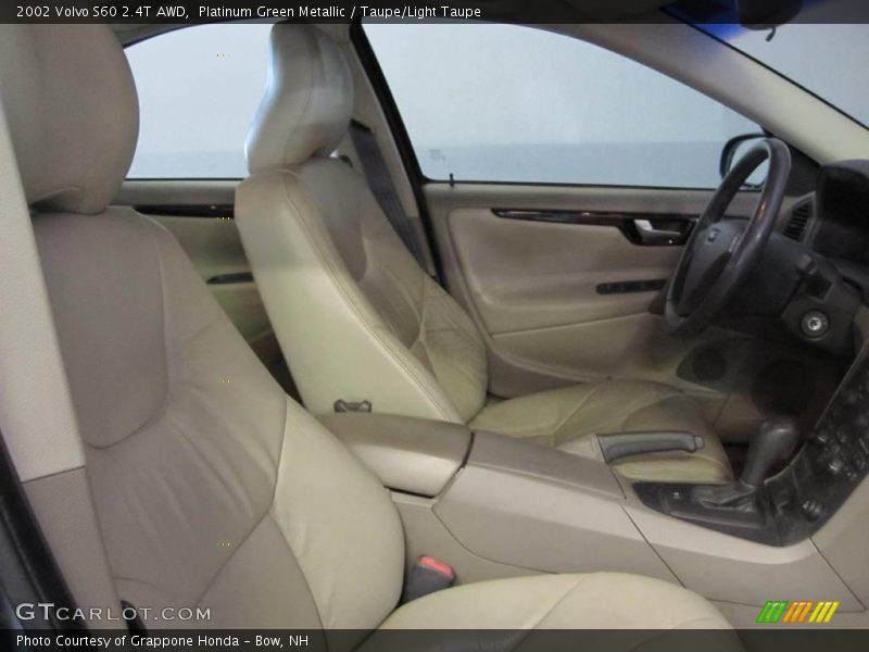 Platinum Green Metallic / Taupe/Light Taupe 2002 Volvo S60 2.4T AWD