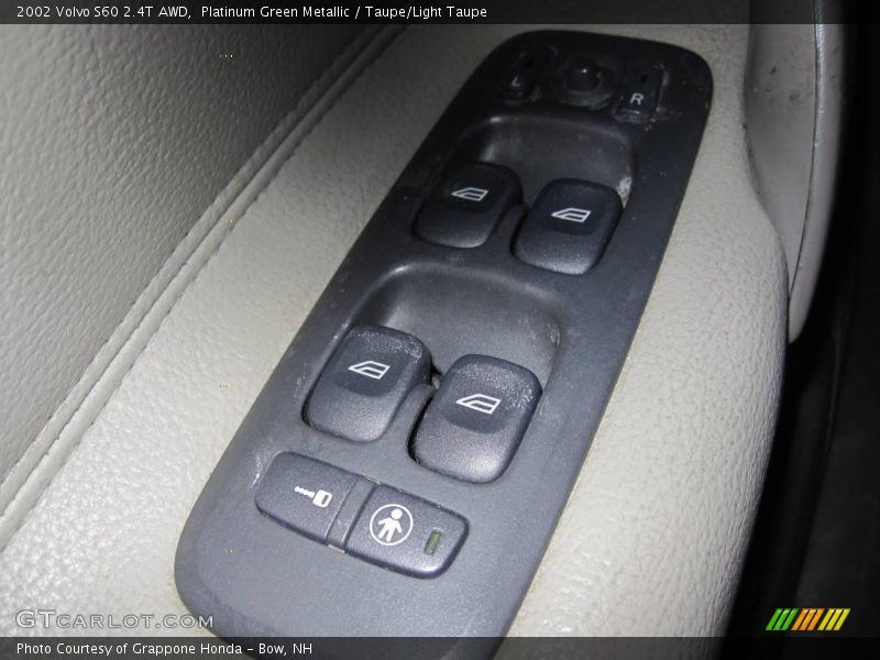 Platinum Green Metallic / Taupe/Light Taupe 2002 Volvo S60 2.4T AWD