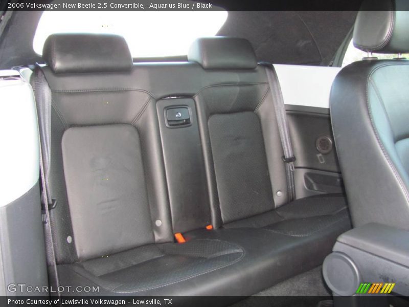 Aquarius Blue / Black 2006 Volkswagen New Beetle 2.5 Convertible