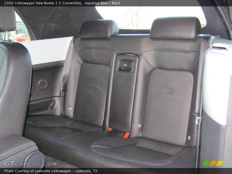 Aquarius Blue / Black 2006 Volkswagen New Beetle 2.5 Convertible